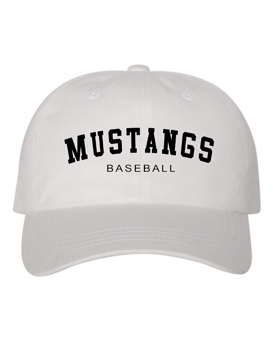 Mustangs Baseball Dad Cap