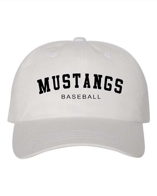 Mustangs Baseball Dad Cap