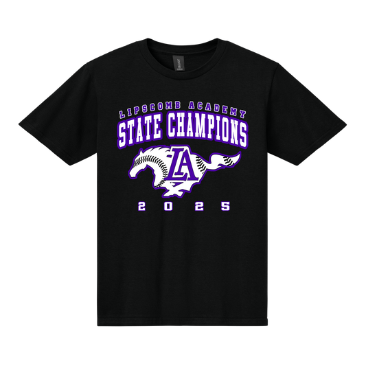 Lipscomb Academy 2025 State Champions Softstyle Tee