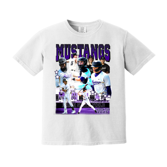 Mustangs Seniors 2025 Garment-Dyed T Shirt